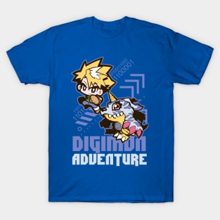 digimon adventure yamato gabumon T-Shirt